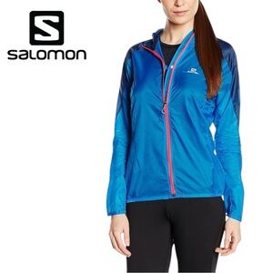 Salomon Women’s Fast Wing Advanced Skin Shield Hooded Windbreaker‎ - Size L